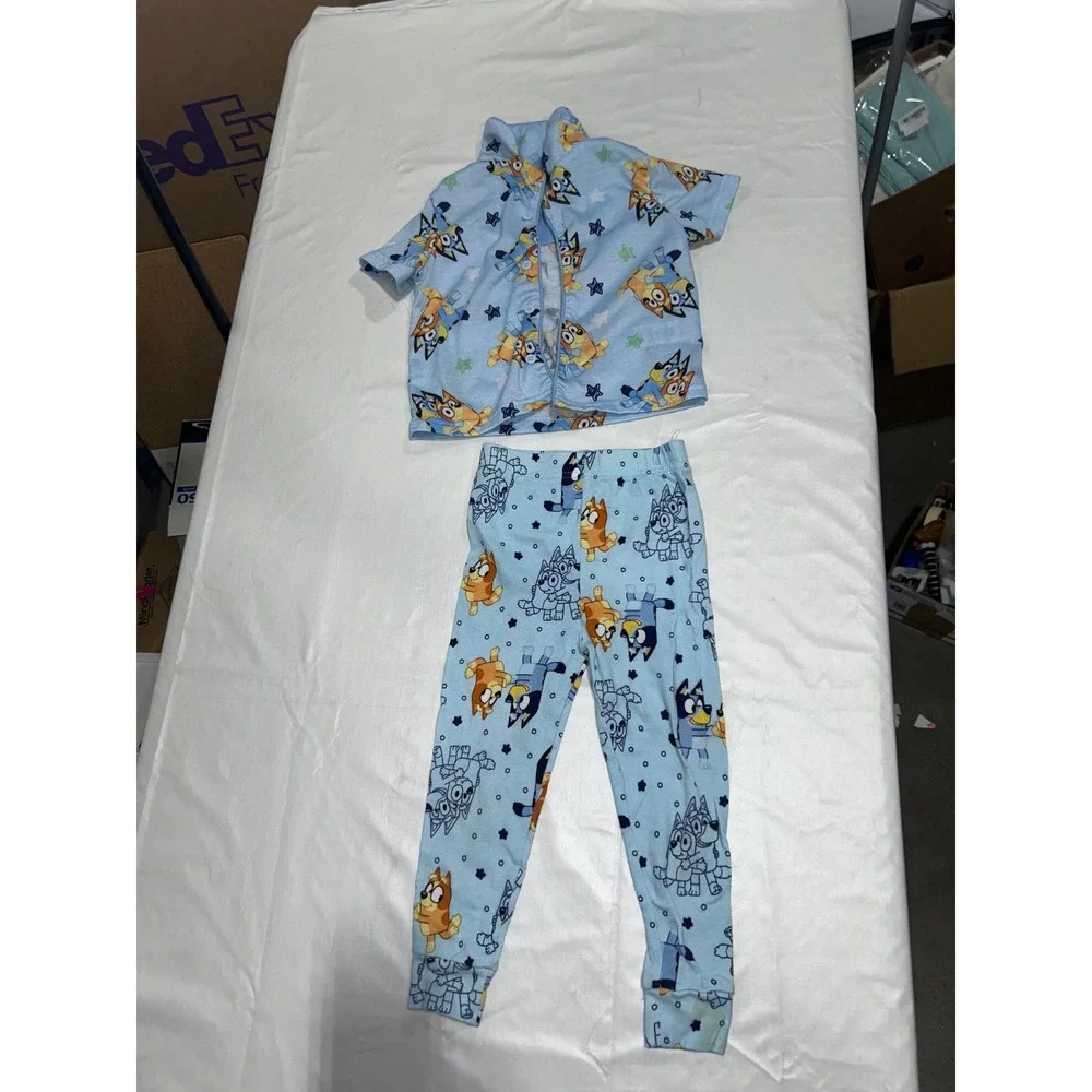 Bluey Bingo Pajamas Set Toddler Boys Girls Blue 3T Top 4T Pants‎ Mixed Set